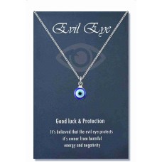 Lanqueen Evil Eye Pendant Necklace Chain Lucky Protection Jewelry Gift for Women Girls Daughter Mother Best Friends-LCA009-EVILEYE Necklace