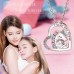 Lanqueen Unicorn Necklace/Hypoallergenic Earrings for Girls Lovely Gifts for Daughter Granddaughter Girls Birthday Party-LCA007-MD DJS Necklace