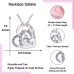 Lanqueen Unicorn Necklace/Hypoallergenic Earrings for Girls Lovely Gifts for Daughter Granddaughter Girls Birthday Party-LCA007-MD DJS Necklace