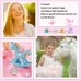 Lanqueen Unicorn Necklace/Hypoallergenic Earrings for Girls Lovely Gifts for Daughter Granddaughter Girls Birthday Party-LCA007-MD DJS Necklace