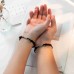 Lanqueen I Love You Magnetic Couples Bracelets Matching Attraction Couple Relationship Bracelet Jewelry Gifts for Women Men Boyfriend Girlfriend Him Her Best Friend BFF-LCA013-ILY 2 Black Magnet