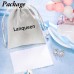 Lanqueen silver Unicorn Hypoallergenic Earrings Christmas Birthday Party Jewelry Gift for Girls Women-LCA020-B