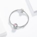 Lanqueen Silver Bead Charms for Girls Mermaid Cute Cat Unicorn Bead Family Charm Fit Bracelet Necklace Pendant for Women Gift-Pandora beads_unicorn02