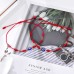 Lanqueen Handmade Evil Eye Bracelet 7 Knot Good Luck Red String Kabbalah Protection Bracelets Adjustable Jewelry Gifts for Women Men Boys Girls Family Friend Mother's Day Gift Idea-