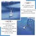 Lanqueen Gifts to My Girlfriend/Wife, Soulmate Necklace for Women, Silver Cubic Zirconia Love Knot Pendant Necklace for Wedding Anniversary Birthday Gifts-LCA028-Soulmate-B