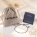 Lanqueen teacher Gifts 2022 morse code Bracelets for Women Mens Boy Girls-LCA038-Teacher Bracelet