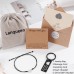 Lanqueen Drive Safe Keychain Boyfriend Gifts Christmas Valentines Fathers Day Jewelry Gifts for Boyfriend Men Husband---LCA042-DS keychain black