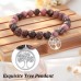 Lanqueen Teacher Gifts, Teacher Gifts for Women, Teacher Appreciation Gifts Kindergarten Preschool Teacher Thank you Present Jewlery Teacher Must Haves Bracelet for Teacher Dark Pink---LCA053-dark pink