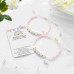 First Day of School Bracelets for Mom and Daughter Back to School Bracelet Gift Mommy and Me Mom Mother Daughter Bracelets Mother Daughter Gift for 2 T023-first day of school