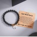 Get Well Soon Gifts for Men After Surgery Inspirational Bracelet Gifts for Men Feel Better Gifts for Men Cheer up Gifts for Him T024-circle