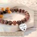 Get Well Soon Gifts for Women After Surgery Inspirational Bracelets Gifts for Women Cheer Up Feel Better Gifts for Women T024-heart