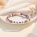 Aunt Gifts, Gifts for Aunt Auntie Gifts from Niece Aunt Bracelet Best Aunt Ever Gifts Presents for Aunts Christmas Mothers Day  T026-Aunt Bracelet