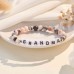 Grandma Gifts, Gifts for Grandma Natural Stone Bracelet Great Grandma Birthday Gifts Grandma Grandmother Jewelery Gift Christmas Mothers Day Valentines Day Thanksgiving Day T026-Grandma Bracelet