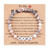 Gifts for Mom, Mom Gifts from Daughters Mom Bracelets for Women Mom Birthday Gifts New Mom Gifts for Women Present for Mom Christmas Mothers Day Valentines Day T026-Mama Bracelet