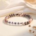 Gifts for Mom, Mom Gifts from Daughters Mom Bracelets for Women Mom Birthday Gifts New Mom Gifts for Women Present for Mom Christmas Mothers Day Valentines Day T026-Mama Bracelet