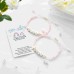 Mother Daughter Bracelets Gift Daughter Gift from Mom Mommy and Me Mom and Daughter Bracelets Mother Daughter Jewelry Back to School Bracelet Mommy and Me First Day of School Bracelet T023-mommy daughter