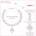  First Communion Gifts for Girls£¬1st Communion Gifts for Girls First Communion Bracelet for Girls Catholic 1st Holy Communion Gifts for Girls (angel) T021-angel-communion