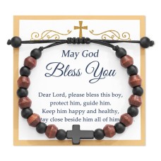 Lanqueen Confirmation Gifts, Christian Gifts, Baptism Gifts First Communion Gifts Confirmation Gifts Easter Gifts Religious Gifts T021-boy-bless you