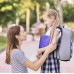 First Day of School Bracelet, First Day of School Bracelets for Mom and Daughter Back to School Mother daughter Bracelet Mommy and Me Bracelets for 2 Daughter Gift from Mom  T023-colored-first day