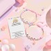 First Day of Kindergarten Bracelet, First Day of Kindergarten Bracelet Mommy and Me First Day of School Bracelet Mommy and Me Daughter Gift from Mom Mother Daughter Bracelets for 2  T023-colored-kin