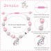 First Day of School Bracelet, First Day of Kindergarten Bracelet Unicorn Gifts for Girls First Day of School Back to School Gifts for Girls Daughter Granddaughter Niece 	 T029-first day-A