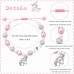 First Day of School Bracelet, First Day of Kindergarten Bracelet Unicorn Gifts for Girls First Day of School Back to School Gifts for Girls Daughter Granddaughter Niece 	 T029-first day-P