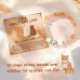 Cat Gifts for Cat Lovers Orange Cat Gifts Crazy Cat Lady Gifts Cat Bracelet Cat Lover Gifts for Women Cat Mom Gifts Birthday Christmas Gifts  T034-orange cat