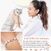 Cat Gifts for Cat Lovers Shorthair Cat Gifts Crazy Cat Lady Gifts White Cat Bracelet Cat Lover Gifts for Women Cat Mom Gifts Birthday Christmas Gifts T034-shaded silver