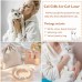 Cat Gifts for Cat Lovers Shorthair Cat Gifts Crazy Cat Lady Gifts White Cat Bracelet Cat Lover Gifts for Women Cat Mom Gifts Birthday Christmas Gifts T034-shaded silver