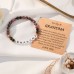 Lanqueen Grandma Gifts, Gifts for Grandma Bracelet Great Grandma Birthday Gifts Grandma Grandmother Jewelery Gift Natural Stone Bracelets Christmas Mothers Day  T201-Grandma