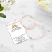 First Day of School Bracelets for Mom and Daughter Back to School Gifts Bracelet Mommy and Me Daughter Gift from Mom Mother Daughter Bracelets for 2  T023-heart-kin