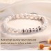 Sister Birthday Gifts from Sister, Sister Bracelet Jewelry for Girls Soul Sister Unbiological Gifts Best Friend Bracelets for Women (White) T025-Sister A