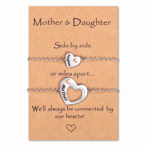 Mothers Day Gifts for Mom Gifts Mother Daughter Bracelets Mommy